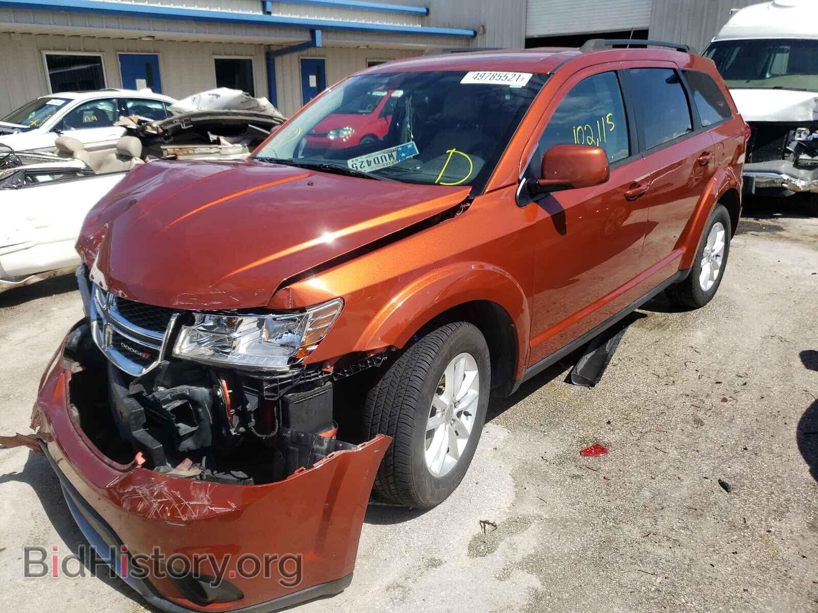2014 DODGE JOURNEY - VIN: 3C4PDDBGXET127448 - Фото 2