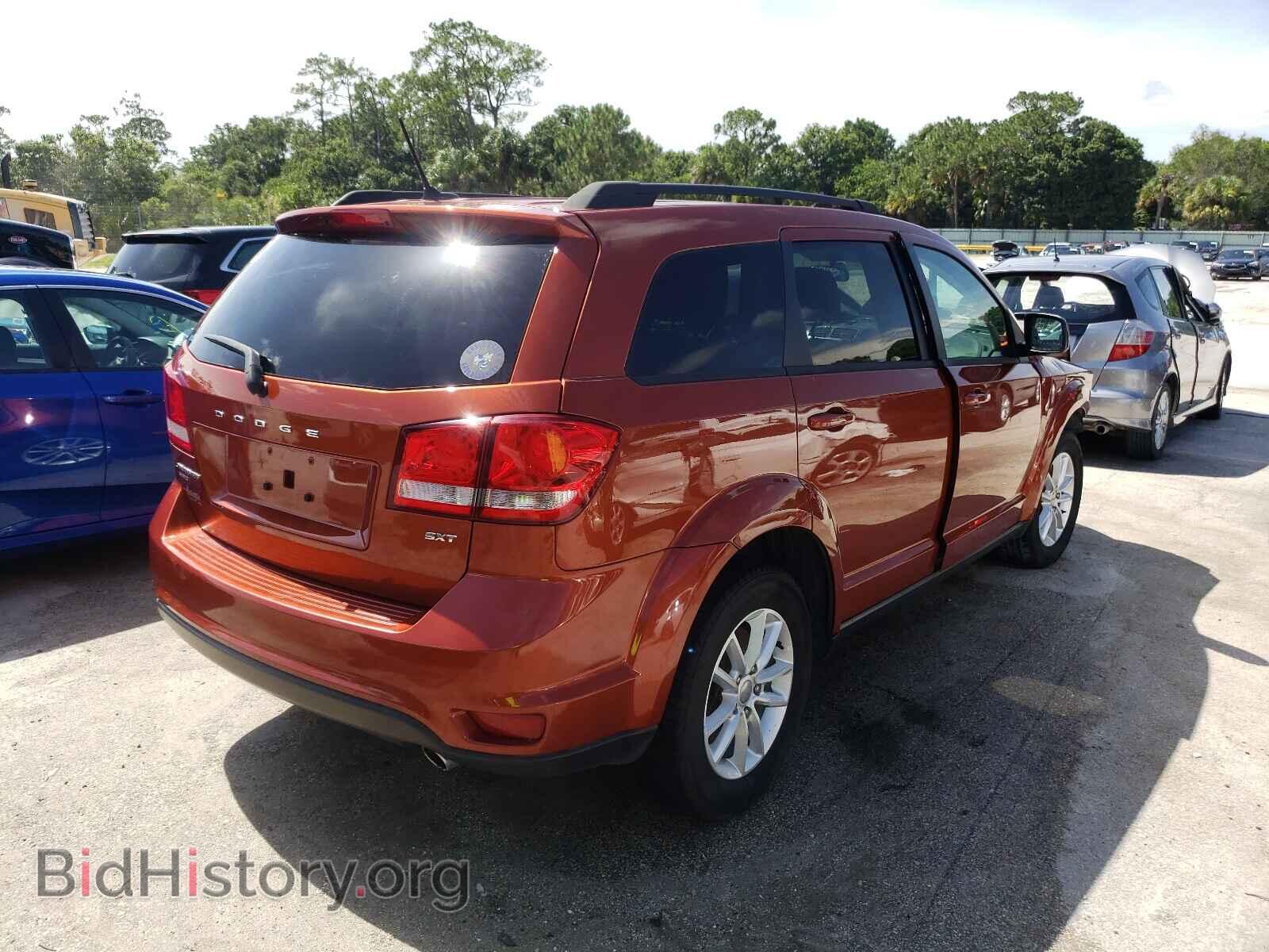 2014 DODGE JOURNEY - VIN: 3C4PDDBGXET127448 - Фото 4