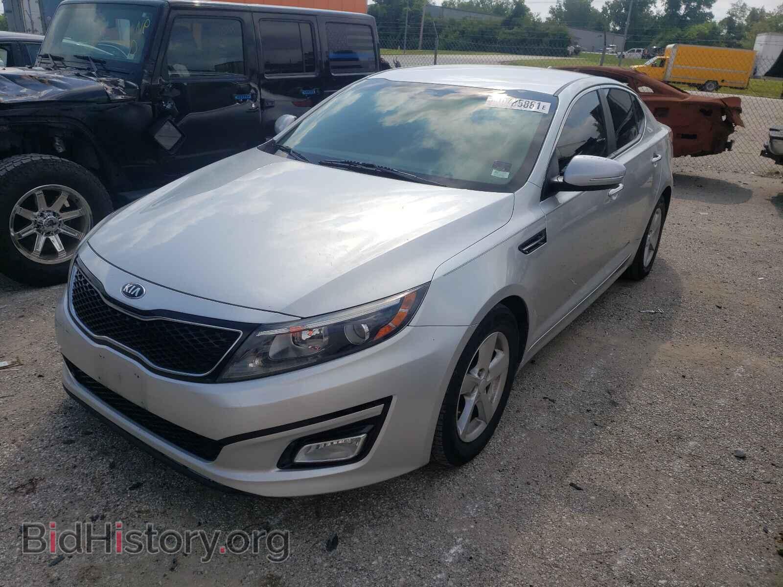 2014 KIA OPTIMA - VIN: KNAGM4A79E5465227 - Фото 2