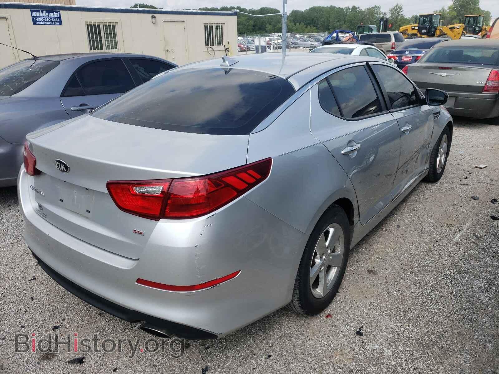 2014 KIA OPTIMA - VIN: KNAGM4A79E5465227 - Фото 4