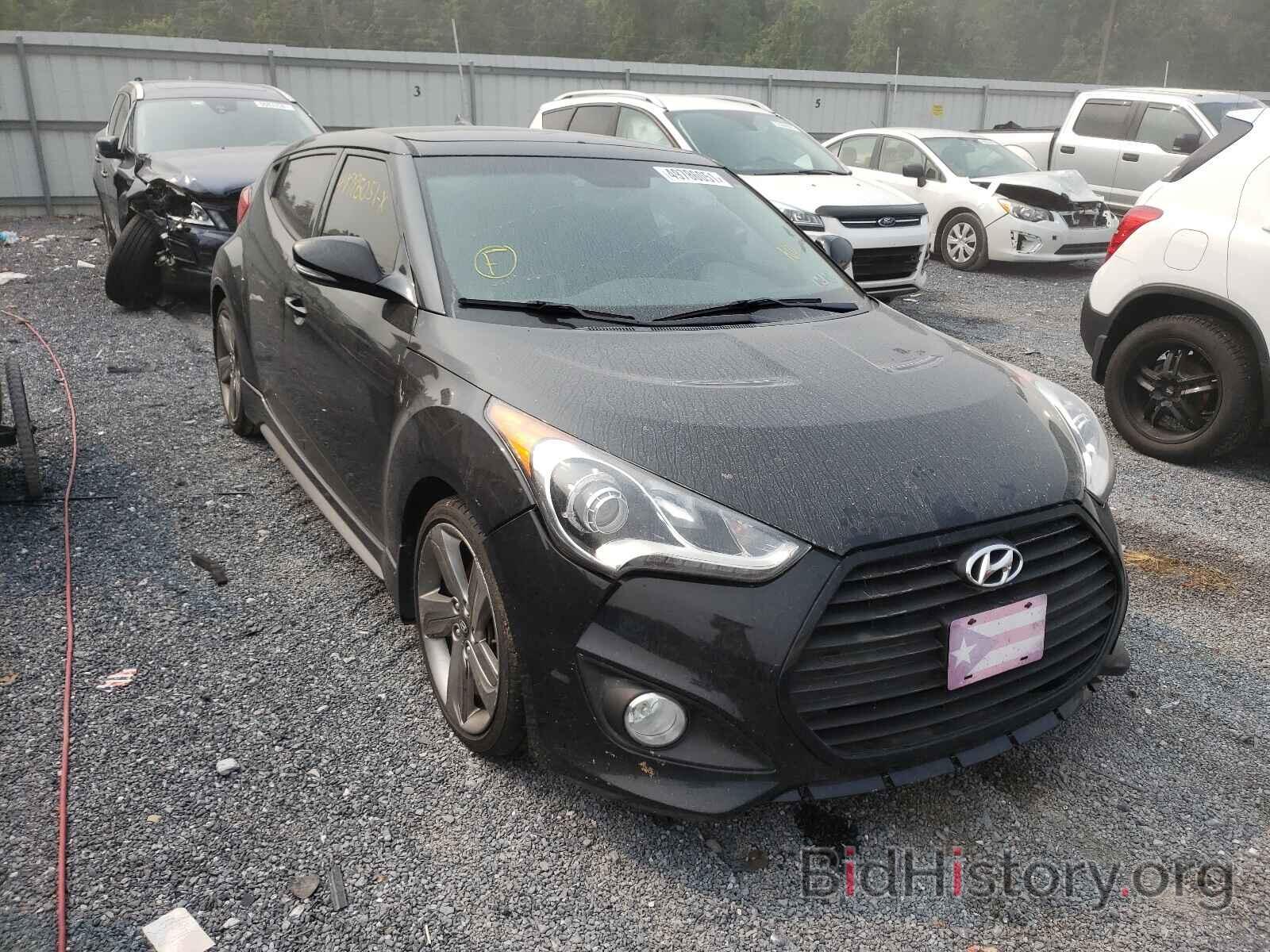 Photo KMHTC6AE8EU205983 - HYUNDAI VELOSTER 2014