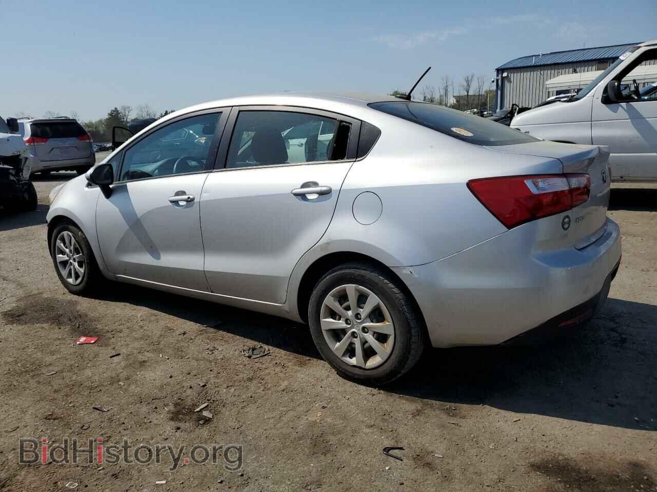 2013 KIA RIO - VIN: KNADM4A36D6266872 - Фото 2