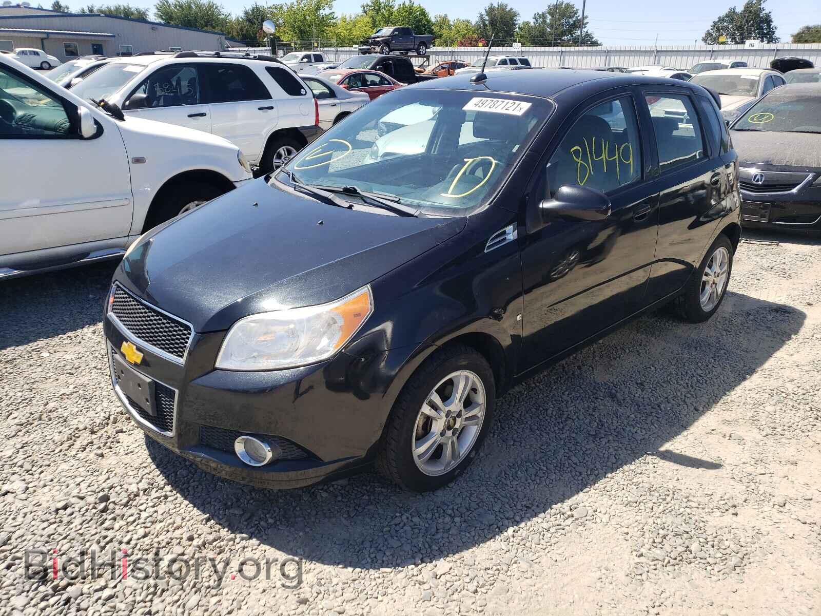 2009 CHEVROLET AVEO - VIN: KL1TG66E79B347445 - Фото 2
