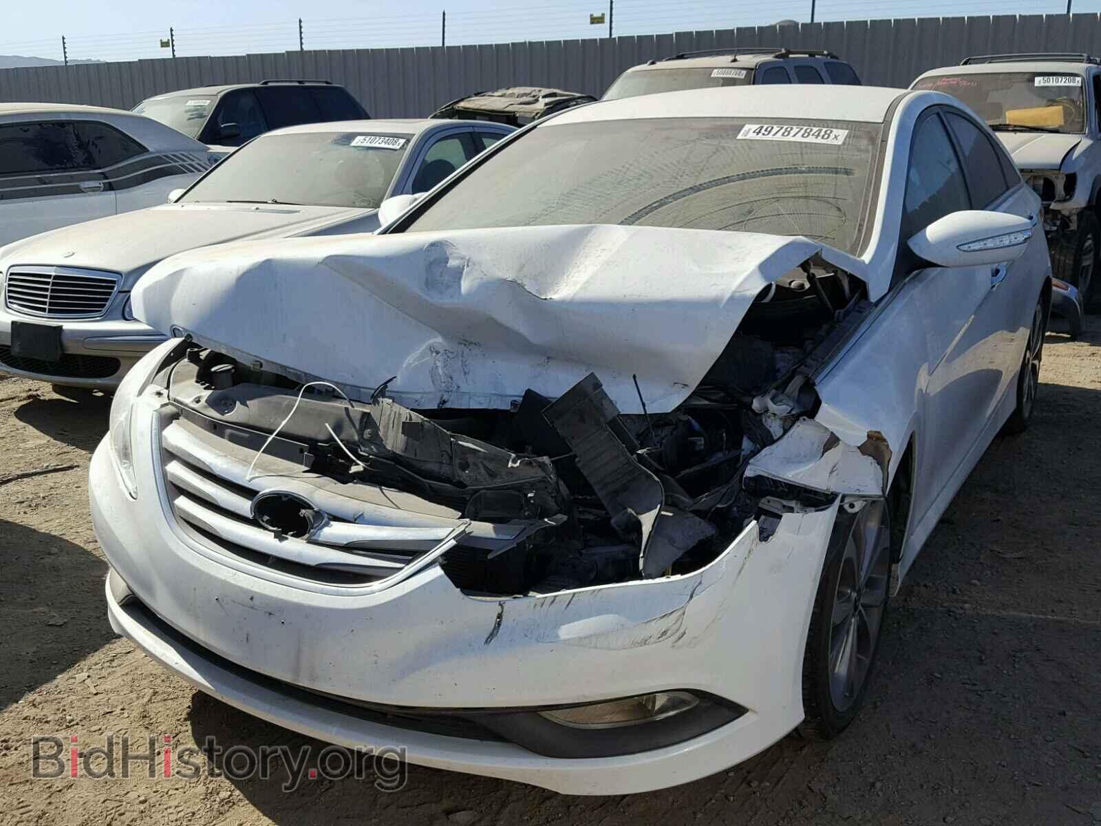 2014 HYUNDAI SONATA - VIN: 5NPEC4AC4EH875797 - Фото 2
