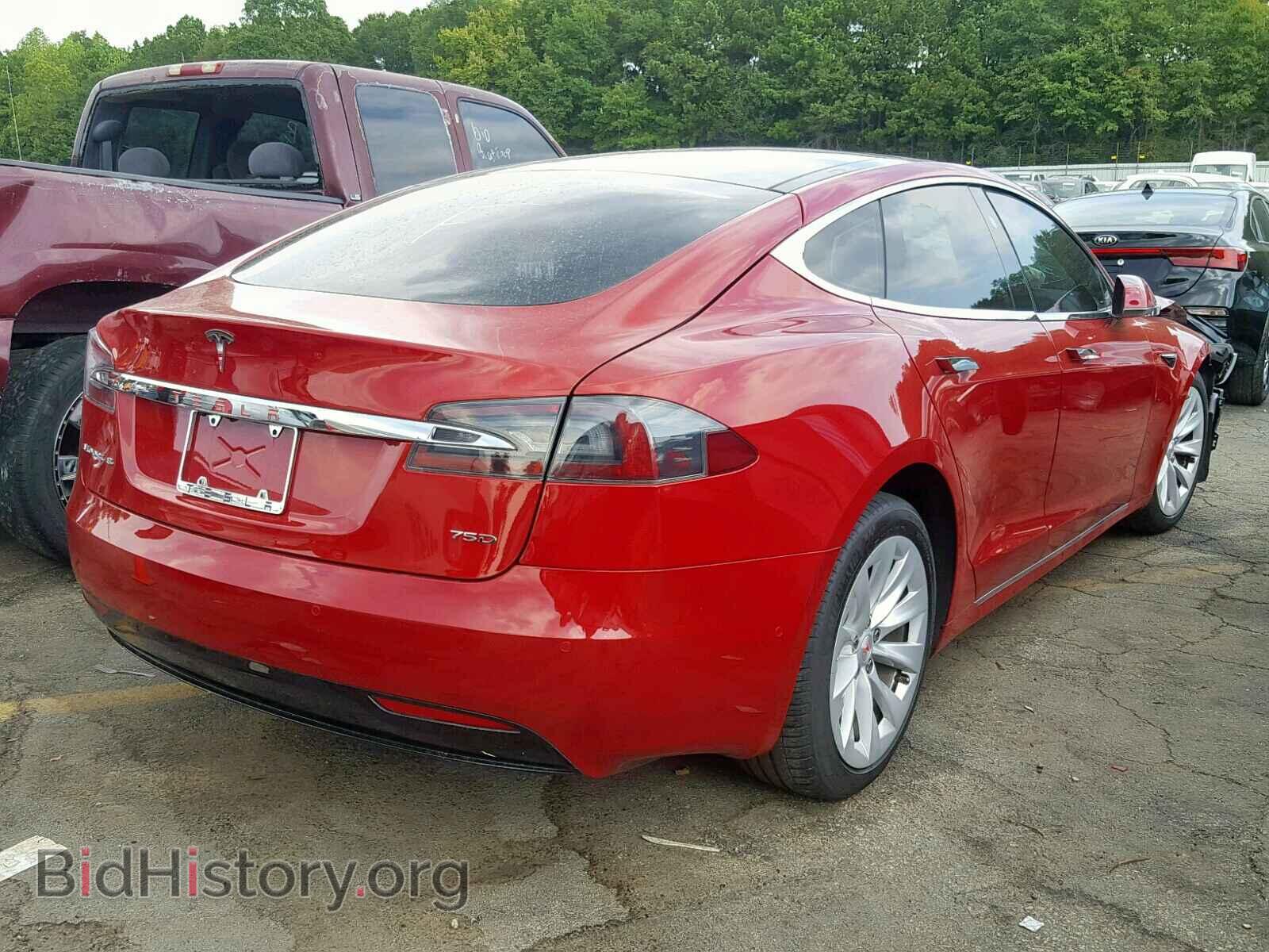 2017 TESLA MODEL S - VIN: 5YJSA1E23HF186555 - Фото 4