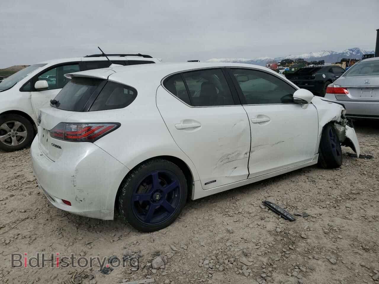 2012 LEXUS CT 200 - VIN: JTHKD5BH5C2062675 - Фото 3