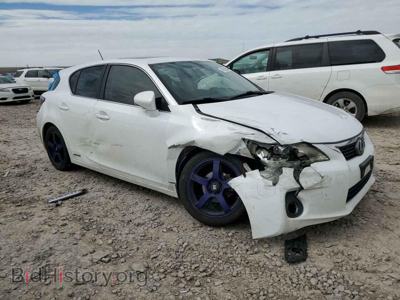 2012 LEXUS CT 200 - VIN: JTHKD5BH5C2062675 - Фото 4