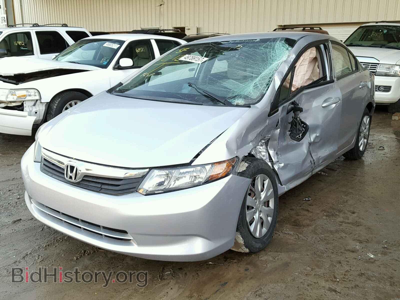 2012 HONDA CIVIC - VIN: 2HGFB2F56CH309038 - Фото 2
