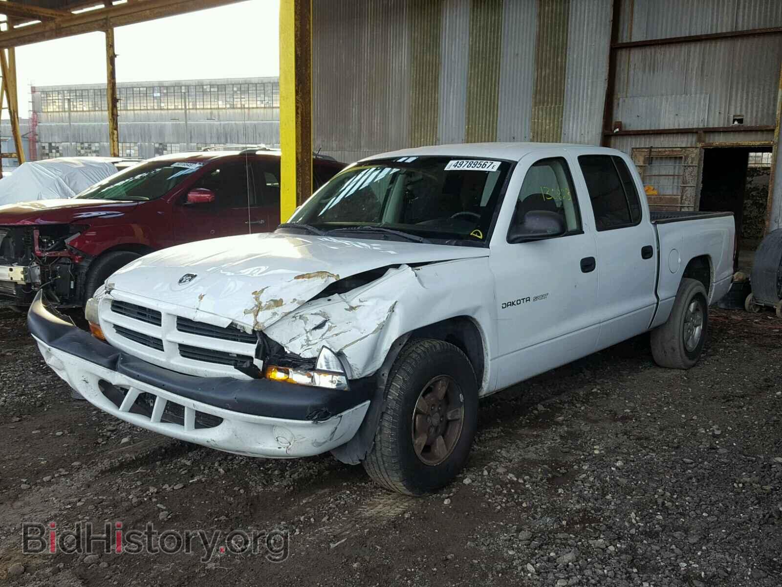 2002 DODGE DAKOTA - VIN: 1B7HL38X32S719845 - Фото 2