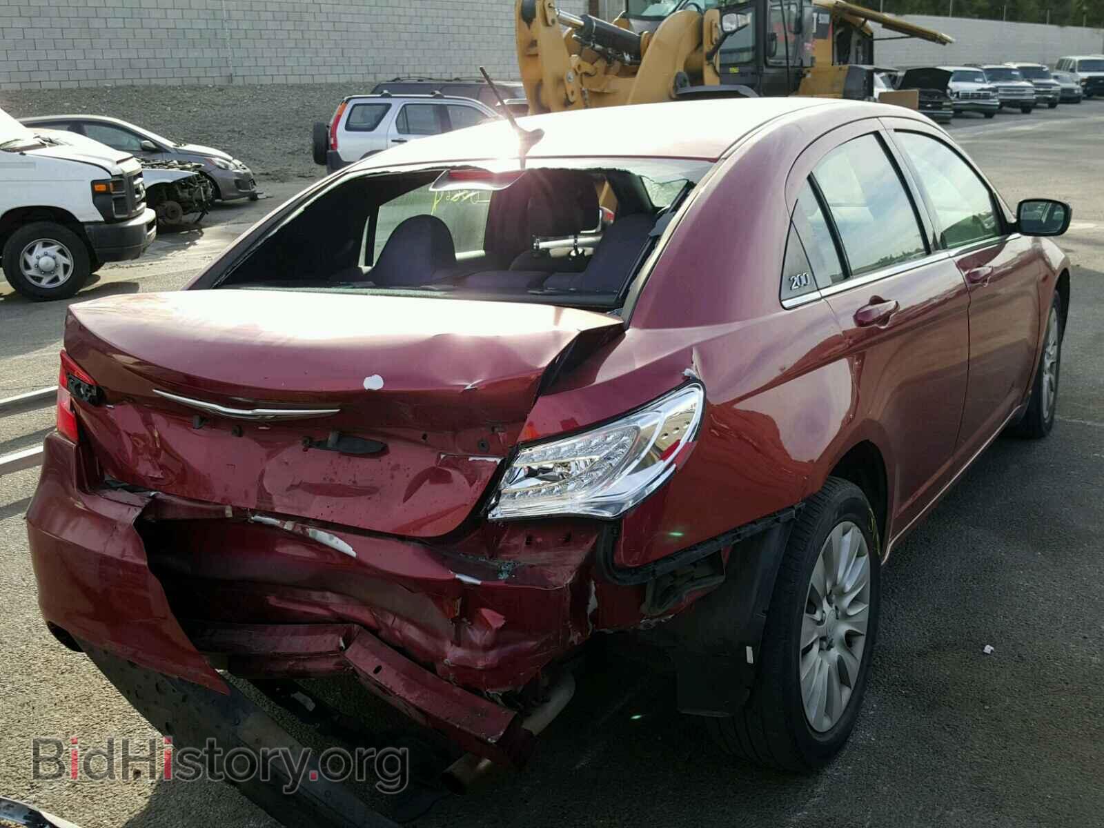 2014 CHRYSLER 200 - VIN: 1C3CCBAB2EN212025 - Фото 4