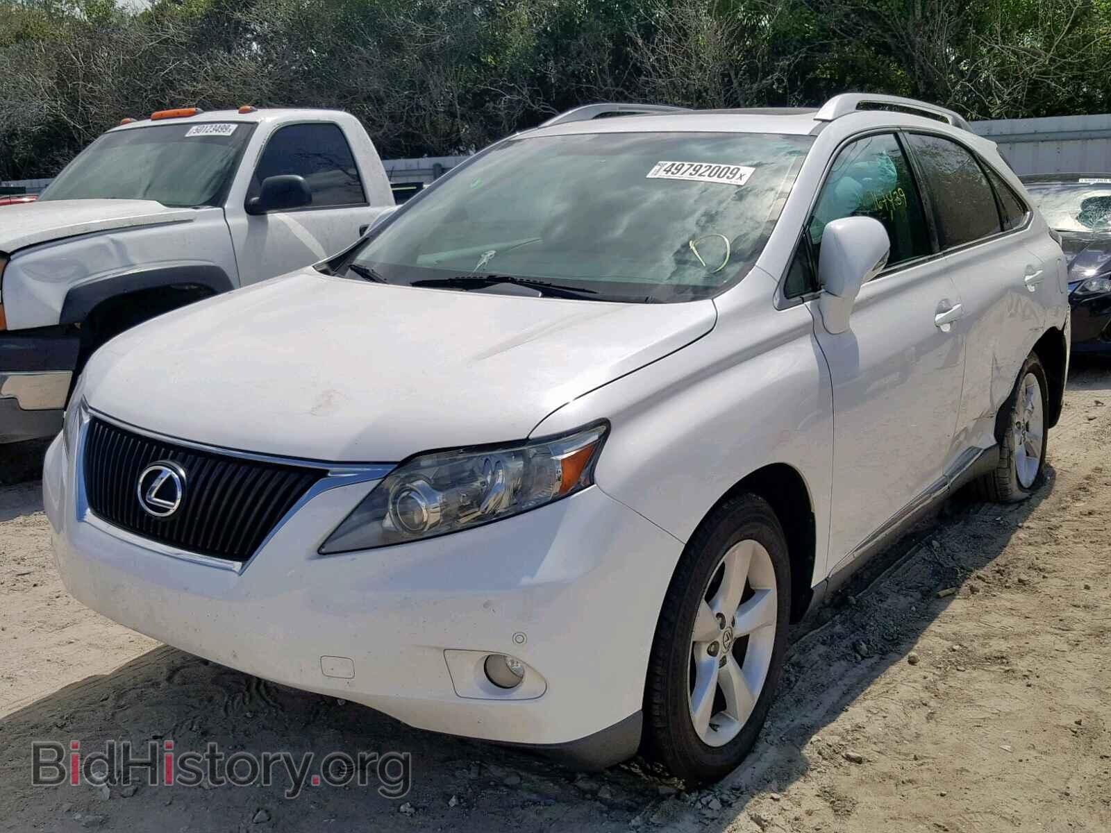 2012 LEXUS RX 350 - VIN: 2T2BK1BA8CC124814 - Фото 2