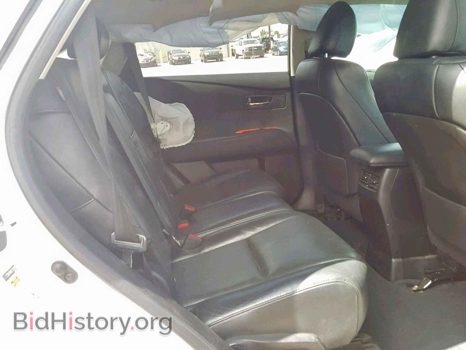 2012 LEXUS RX 350 - VIN: 2T2BK1BA8CC124814 - Фото 6