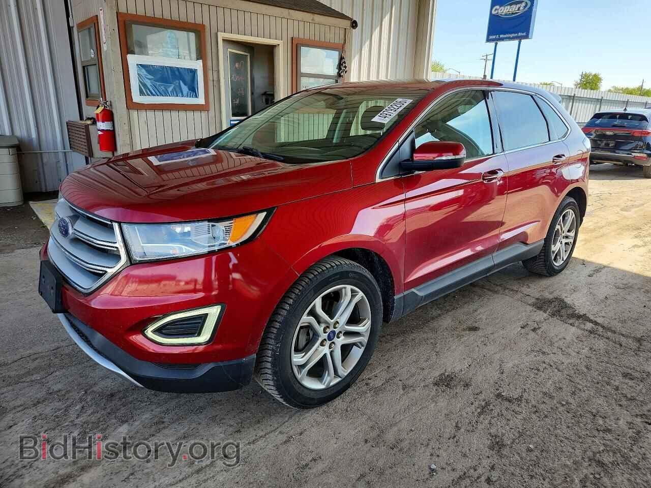 Фотография 2FMTK3K90FBB55350 - FORD EDGE 2015