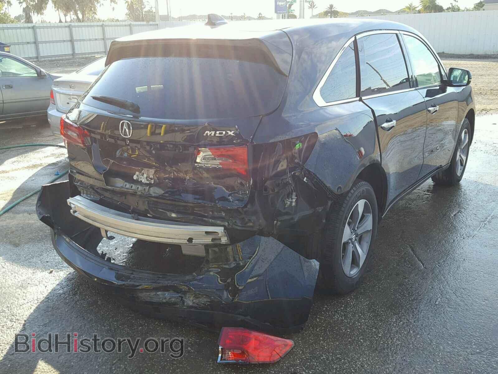 2015 ACURA MDX - VIN: 5FRYD3H27FB010709 - Фото 4
