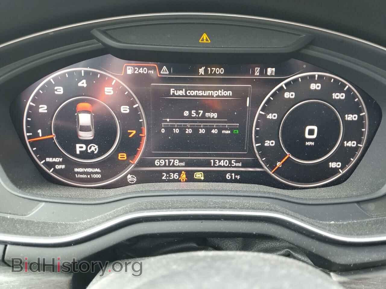 2017 AUDI A4 - VIN: WAUENAF44HN022506 - Фото 9