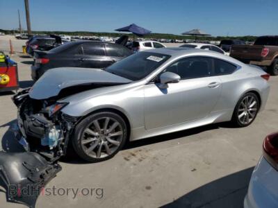 2016 Lexus RC 200t, серебристый — VIN JTHHA5BC4G5001748, Copart