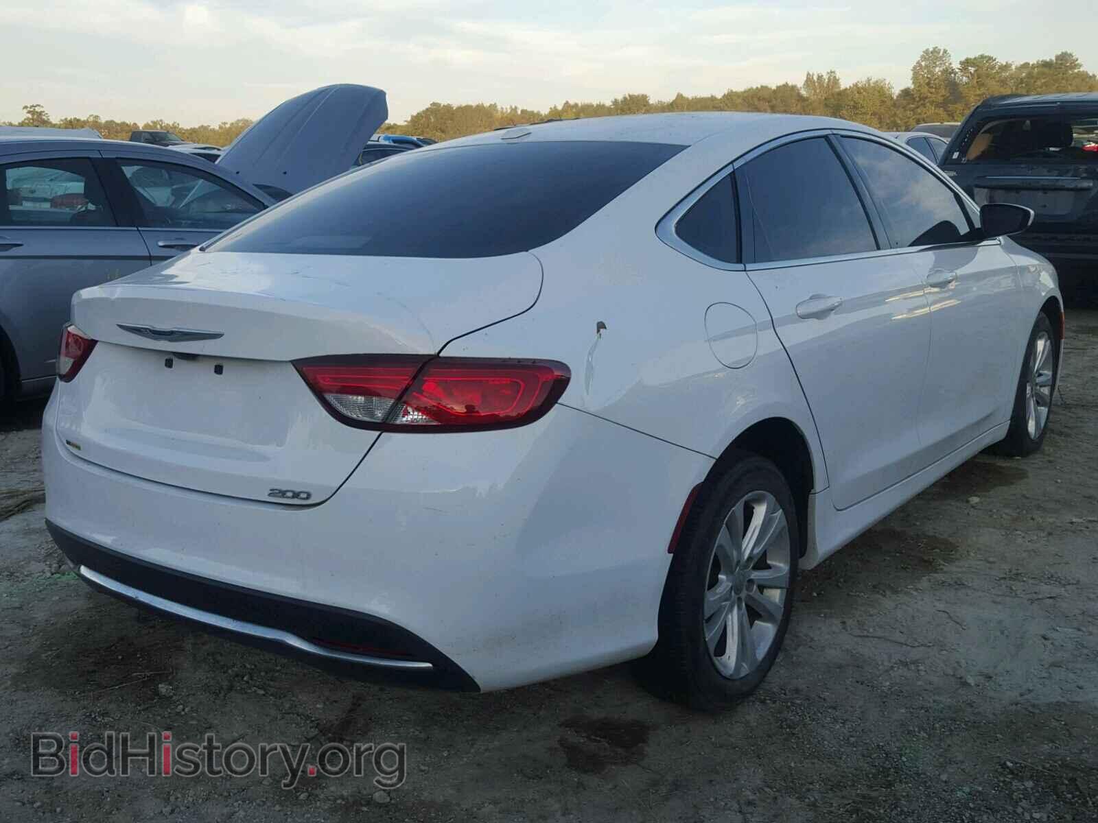 2015 CHRYSLER 200 - VIN: 1C3CCCAB9FN607911 - Фото 4
