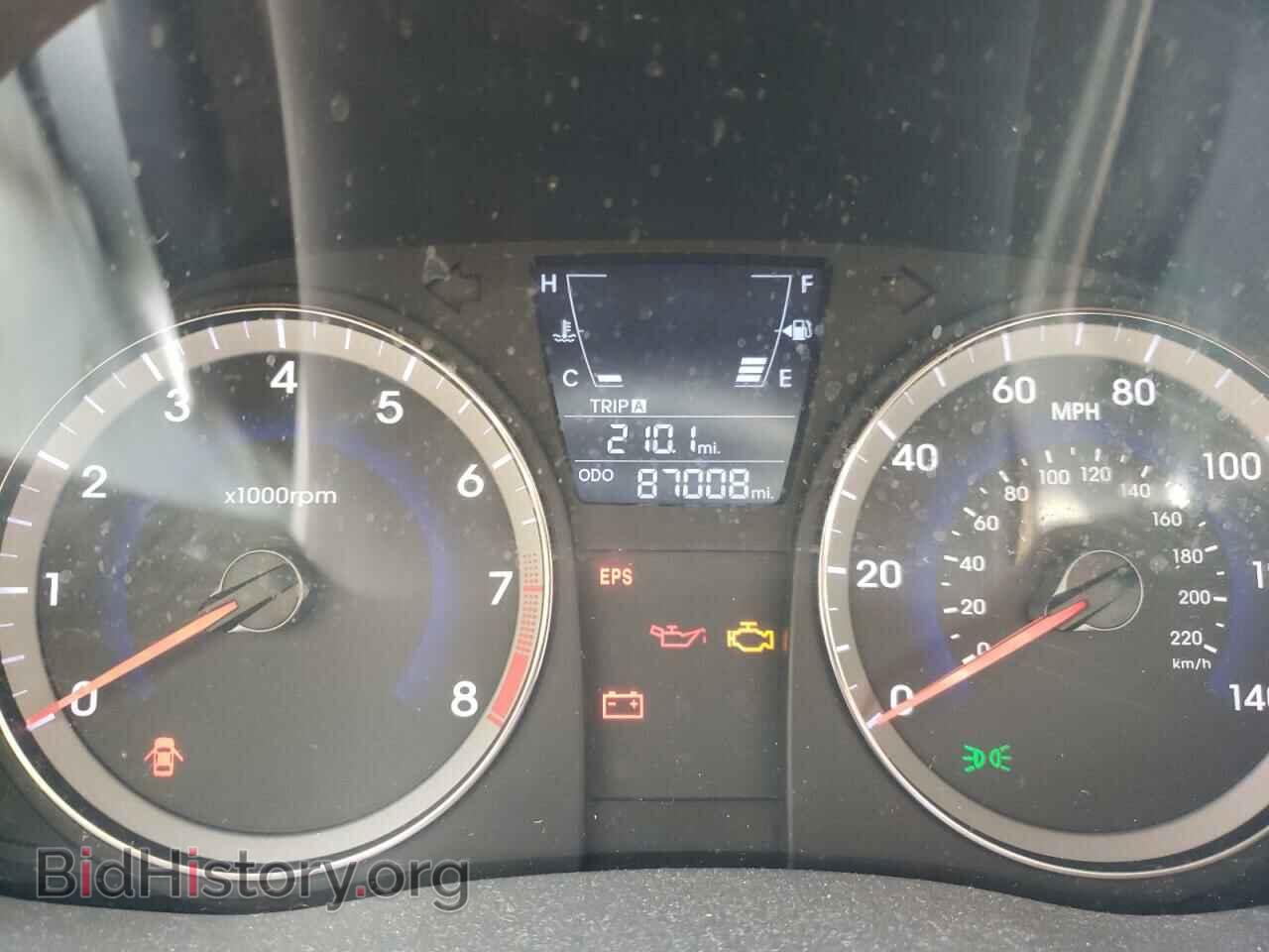 2013 HYUNDAI ACCENT - VIN: KMHCT4AEXDU555179 - Фото 9