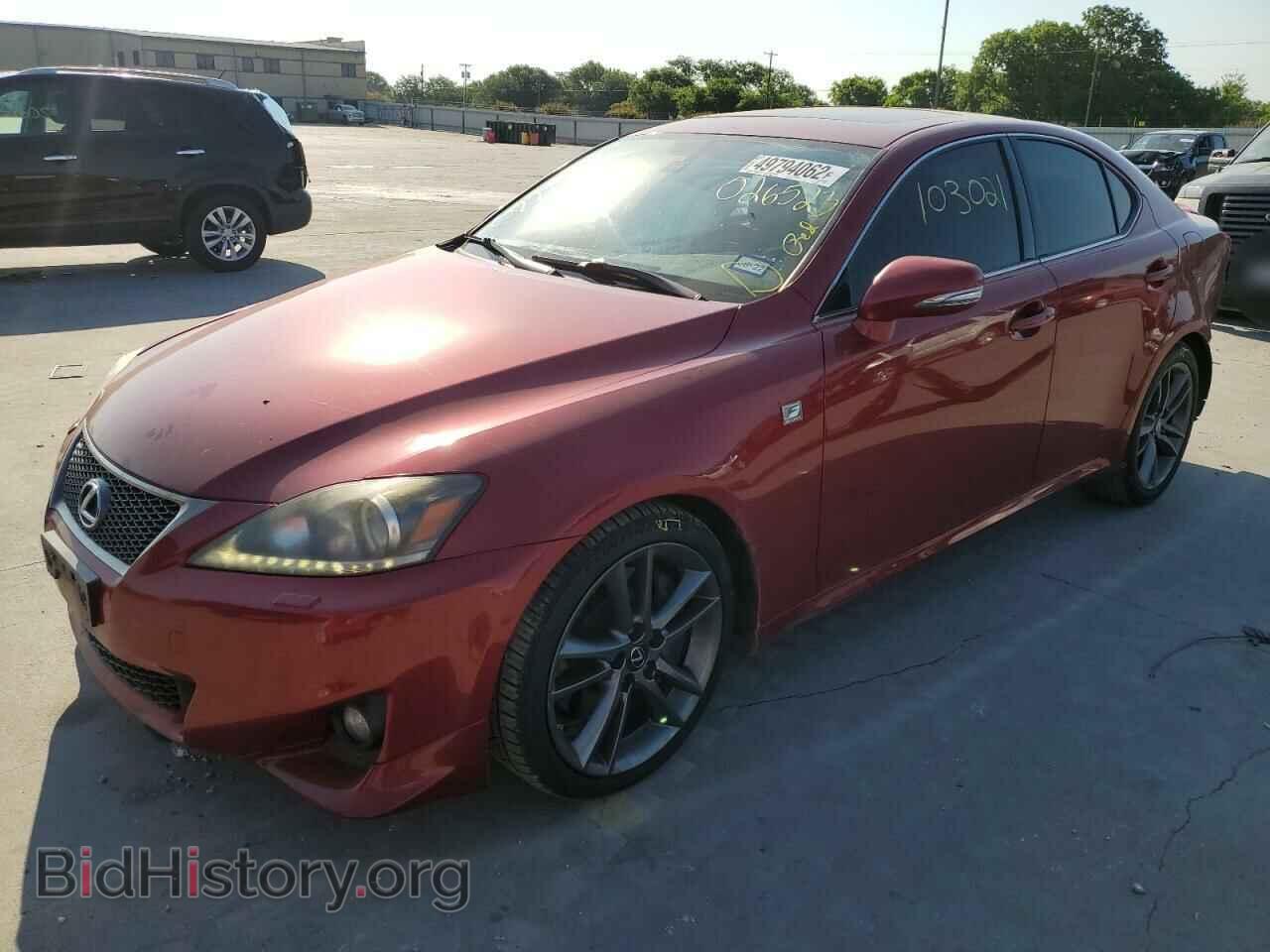 2011 LEXUS IS - VIN: JTHBE5C25B5026523 - Фото 2
