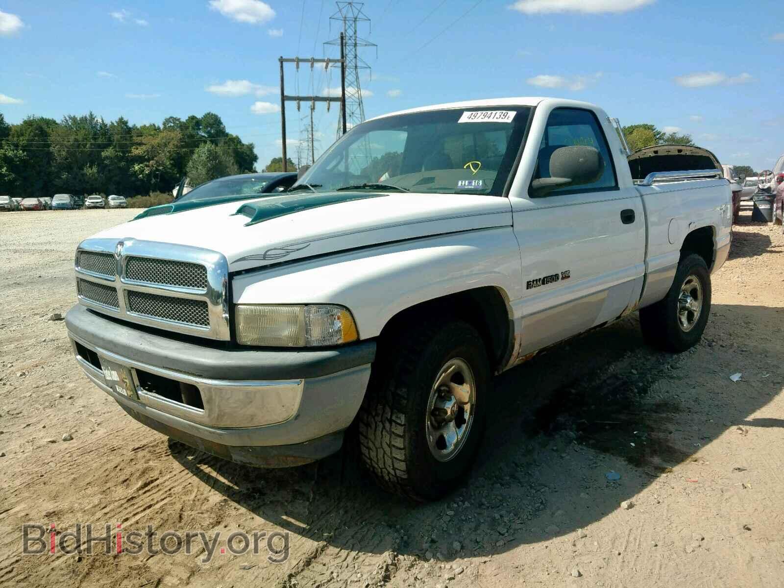 1998 DODGE RAM 1500 - VIN: 1B7HC16X5WS535178 - Фото 2