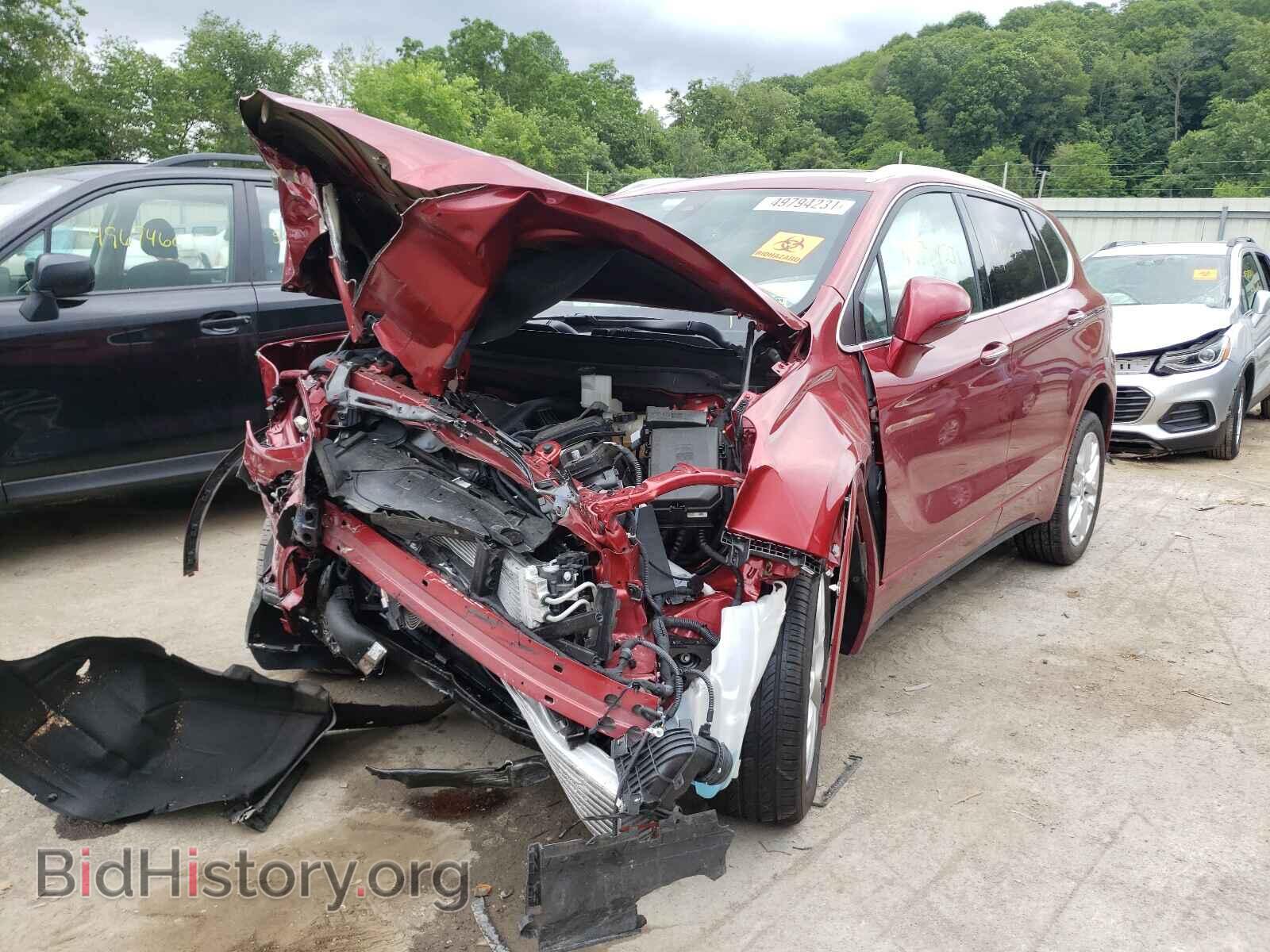 2020 BUICK ENVISION - VIN: LRBFX3SX7LD100738 - Фото 2