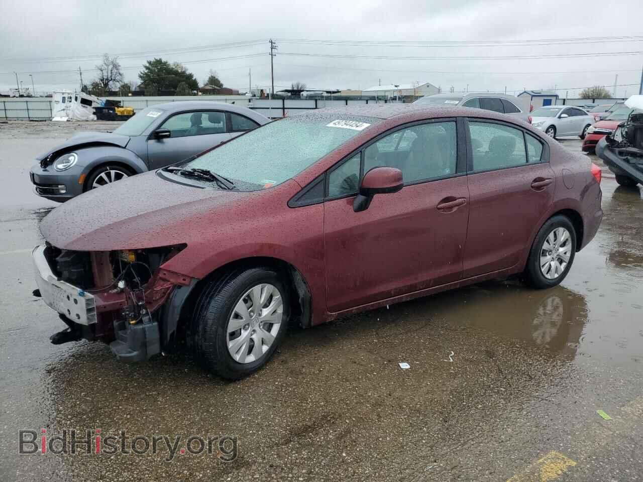 Photo 2HGFB2F51CH604628 - HONDA CIVIC 2012