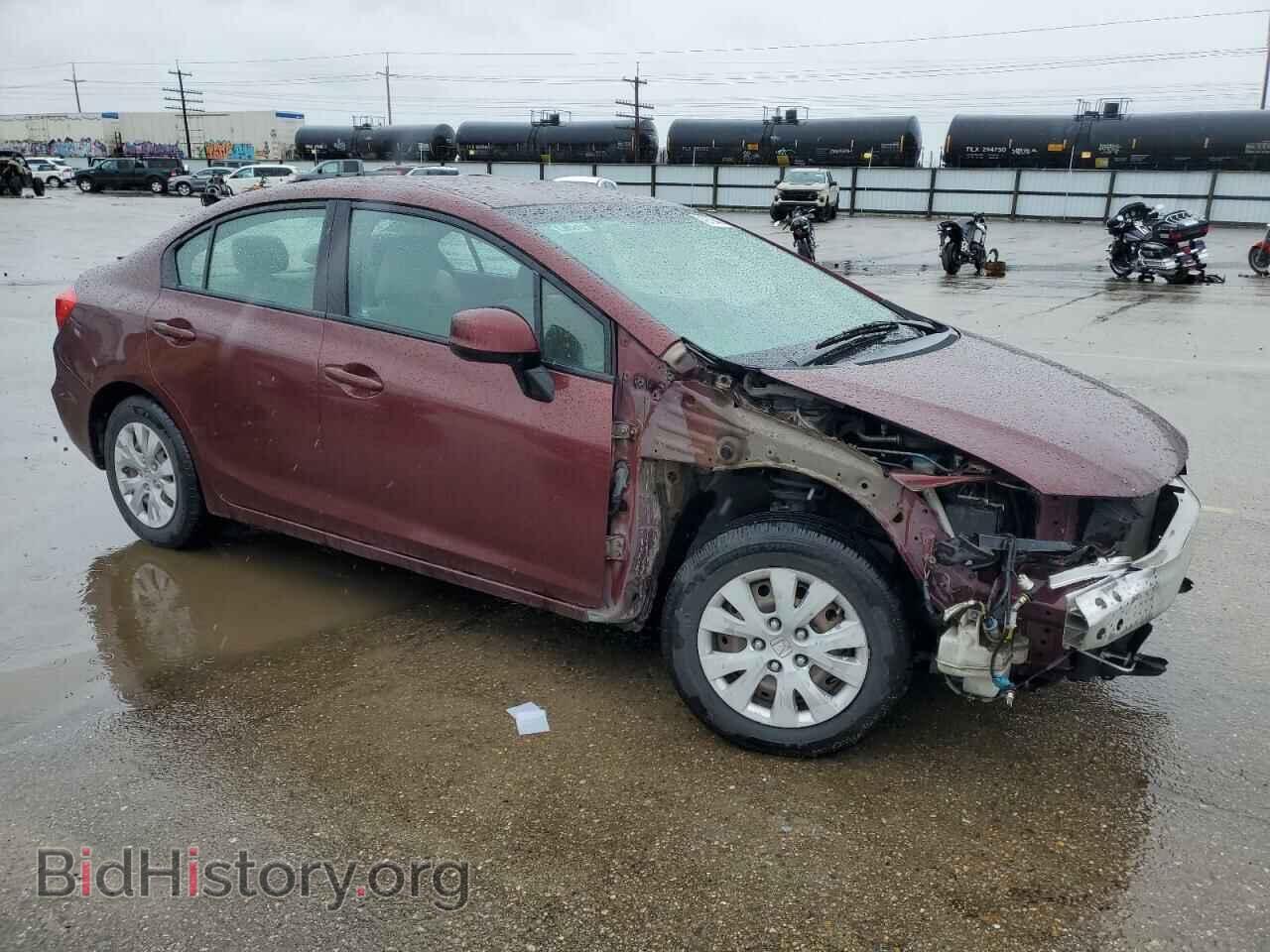 2012 HONDA CIVIC - VIN: 2HGFB2F51CH604628 - Фото 4