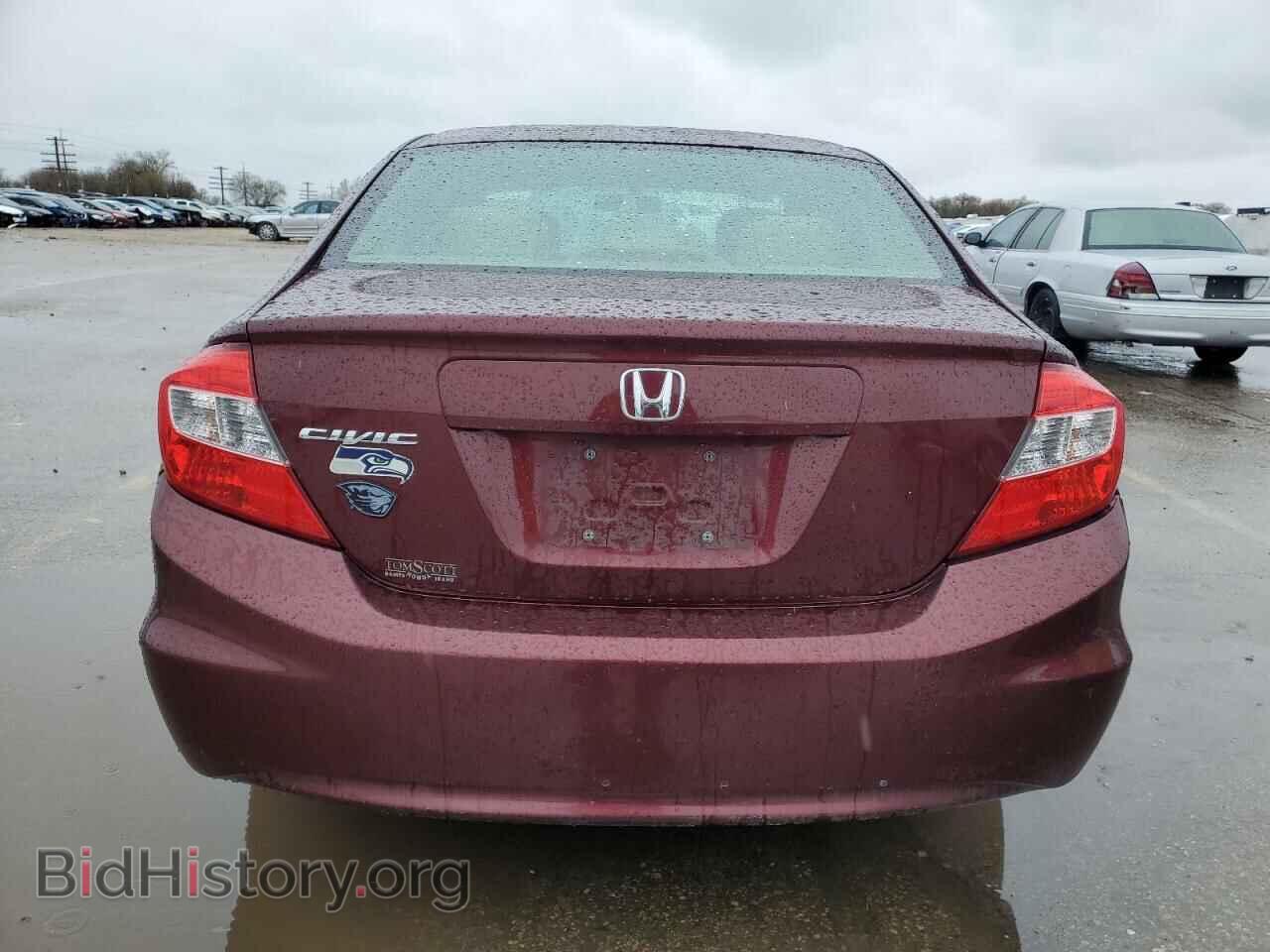 2012 HONDA CIVIC - VIN: 2HGFB2F51CH604628 - Фото 6