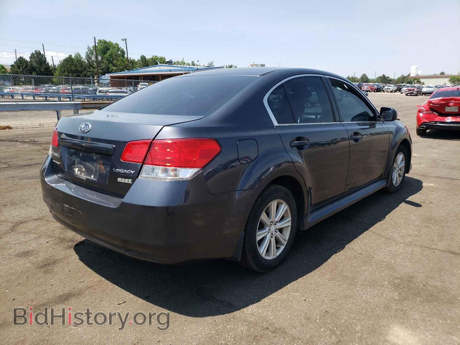 2012 SUBARU LEGACY - VIN: 4S3BMBC62C3018205 - Фото 4