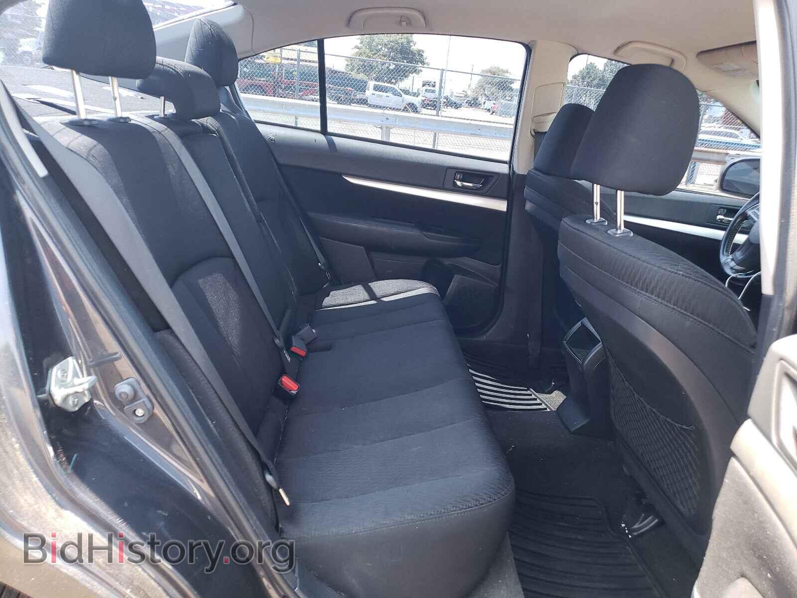 2012 SUBARU LEGACY - VIN: 4S3BMBC62C3018205 - Фото 6