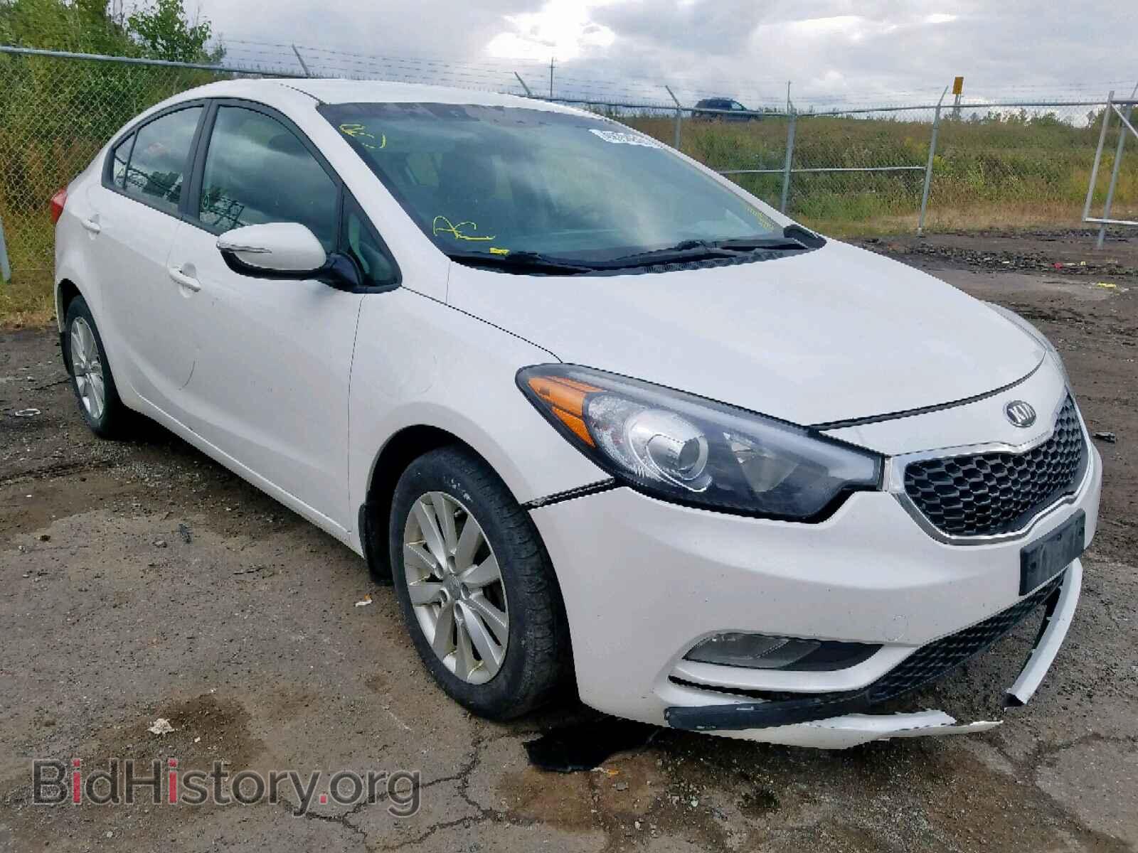 Photo KNAFX4A68E5124329 - KIA FORTE LX 2014