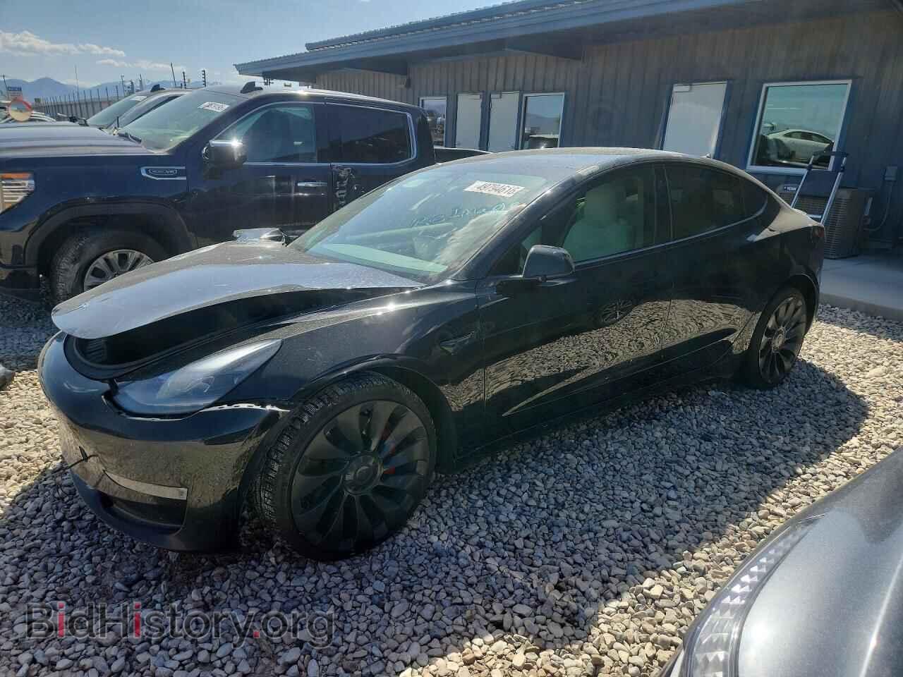 Photo 5YJ3E1EC8PF421225 - TESLA MODEL 3 2023