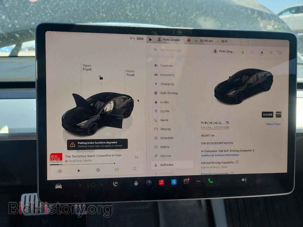 2023 TESLA MODEL 3 - VIN: 5YJ3E1EC8PF421225 - Photo 9