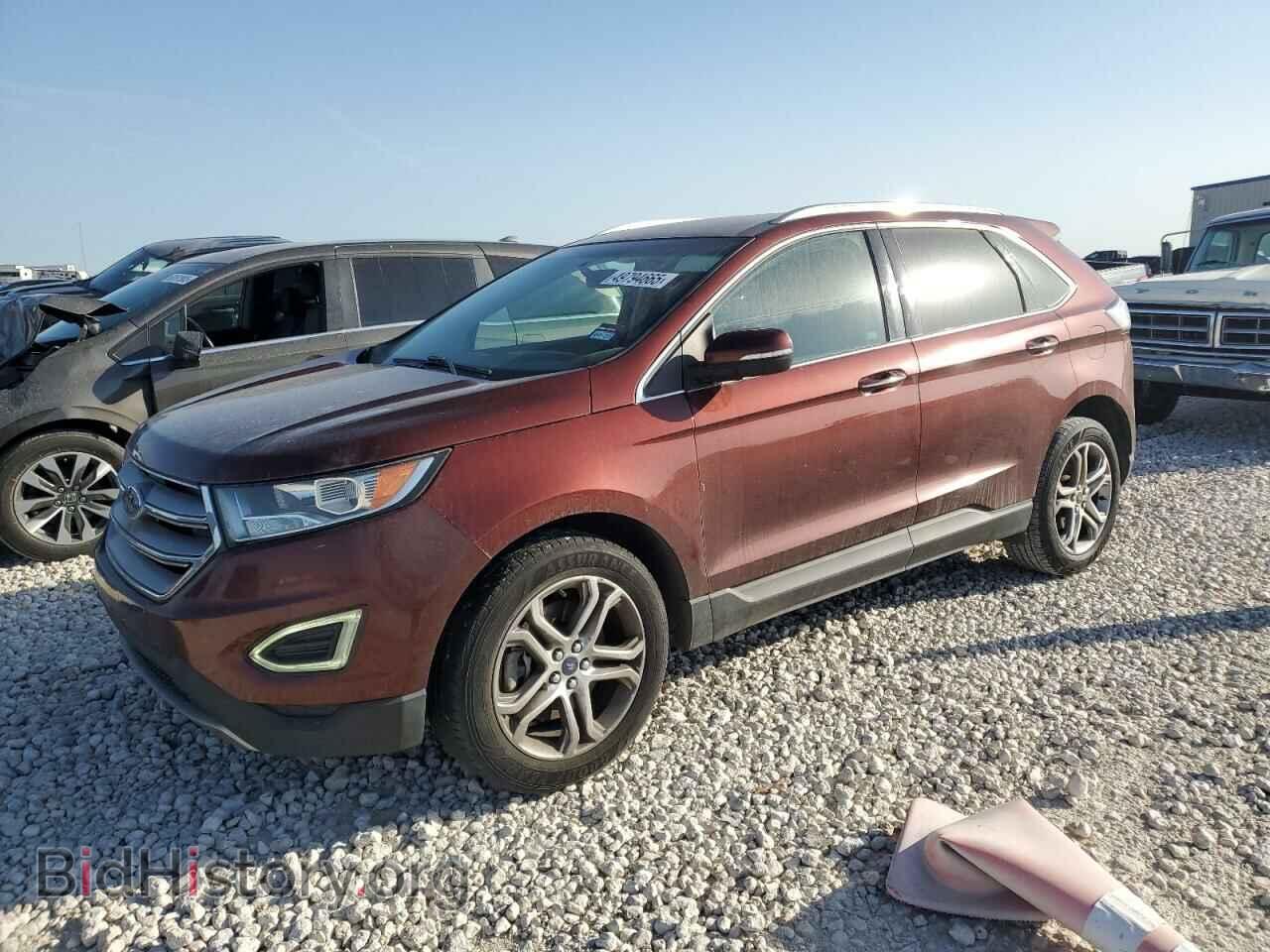Фотография 2FMTK4K98FBB10307 - FORD EDGE 2015