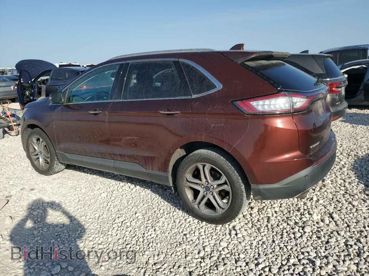 2015 FORD EDGE - VIN: 2FMTK4K98FBB10307 - Фото 2