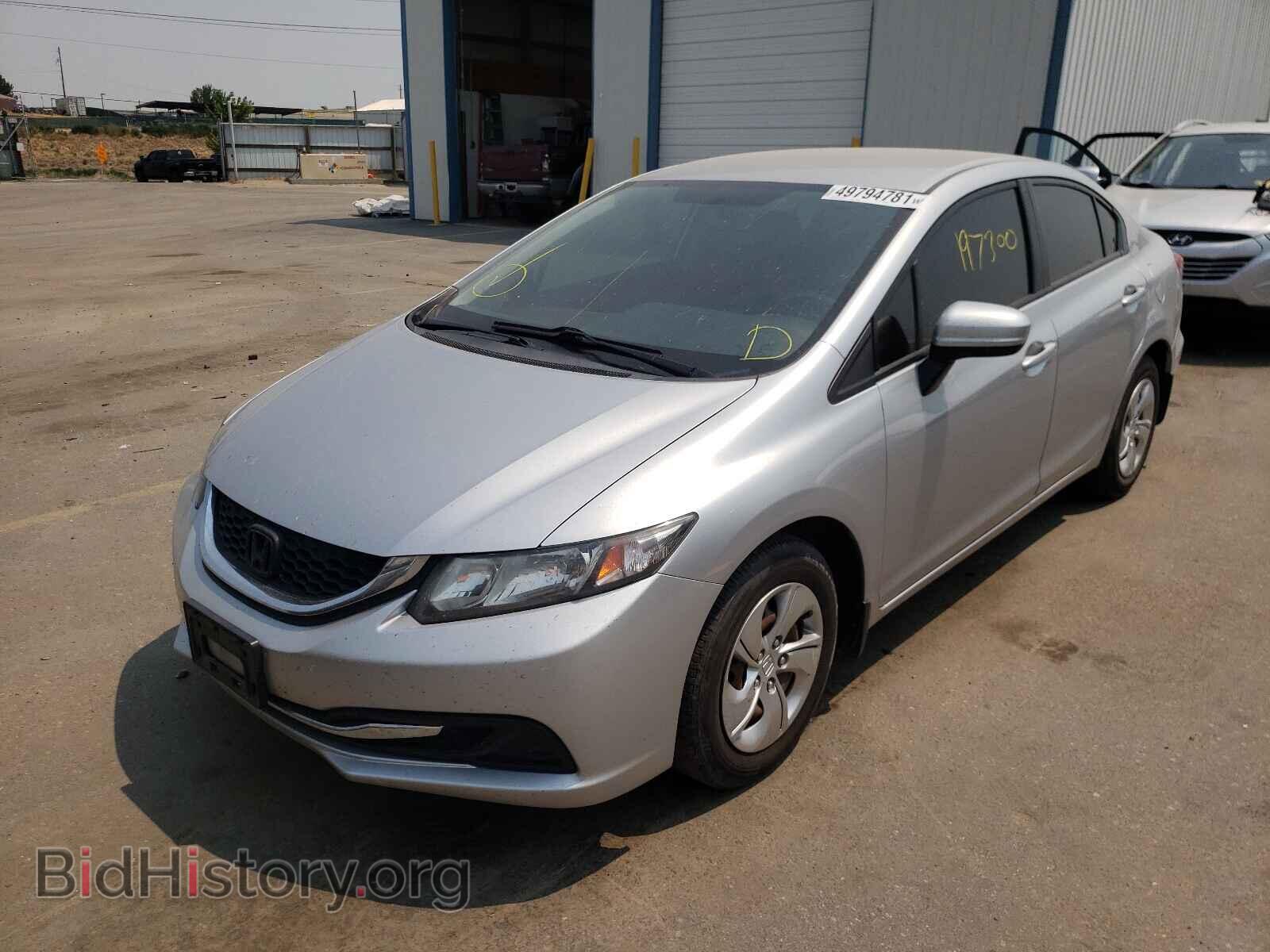 2015 HONDA CIVIC - VIN: 19XFB2F50FE283387 - Фото 2