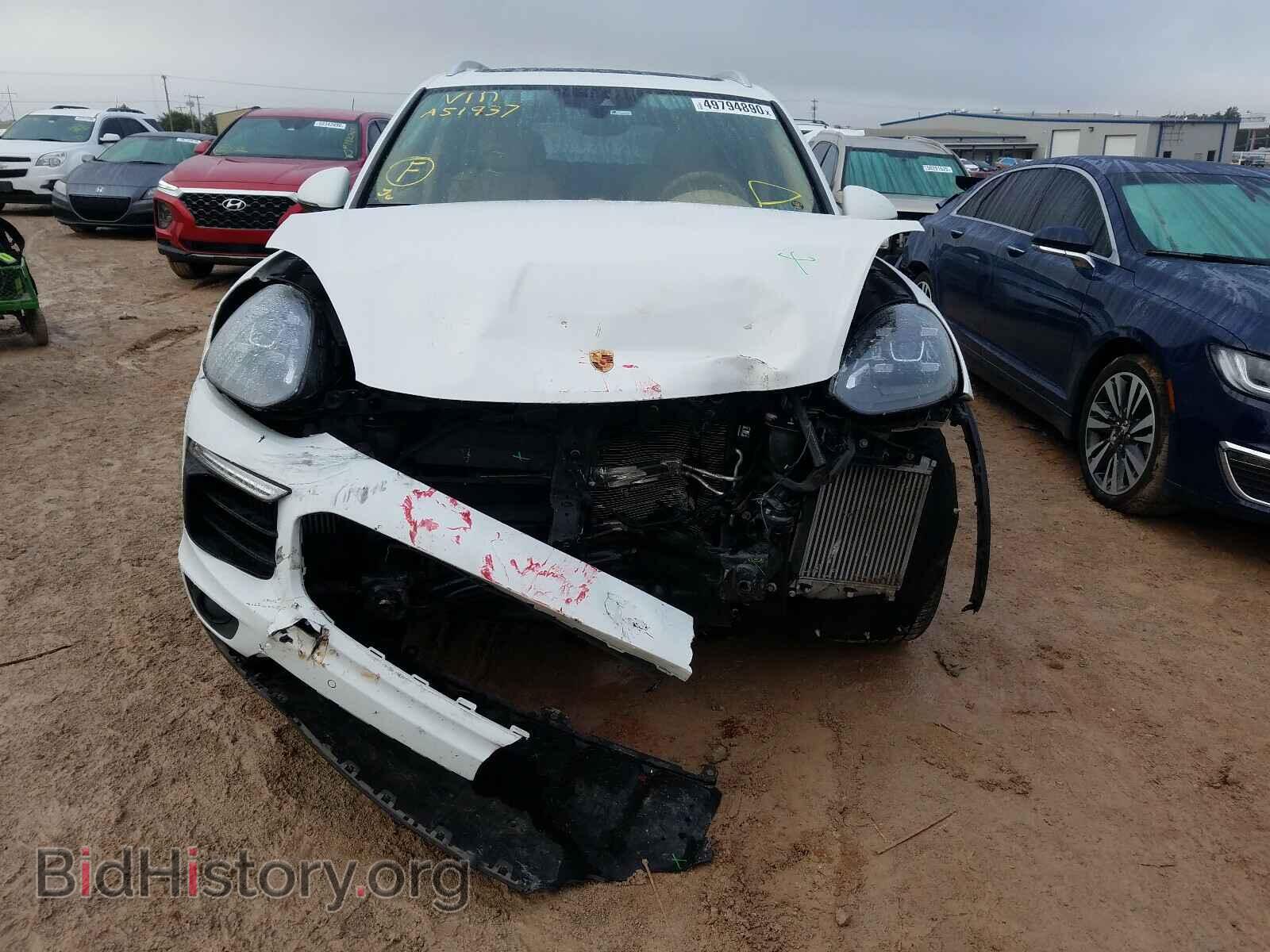 2017 PORSCHE CAYENNE - VIN: WP1AB2A20HLA51937 - Фото 9