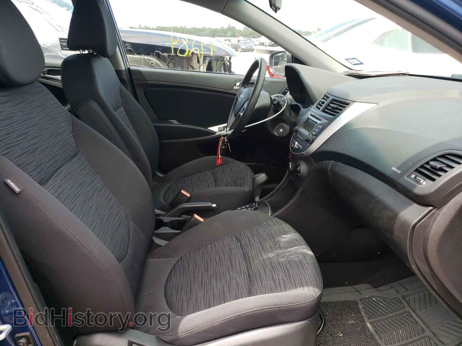 2017 HYUNDAI ACCENT - VIN: KMHCT5AE7HU313865 - Фото 5