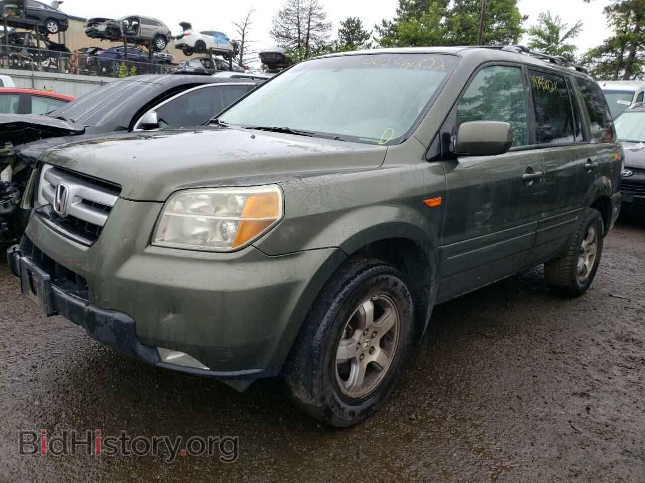 2006 HONDA PILOT - VIN: 2HKYF18666H509182 - Фото 2