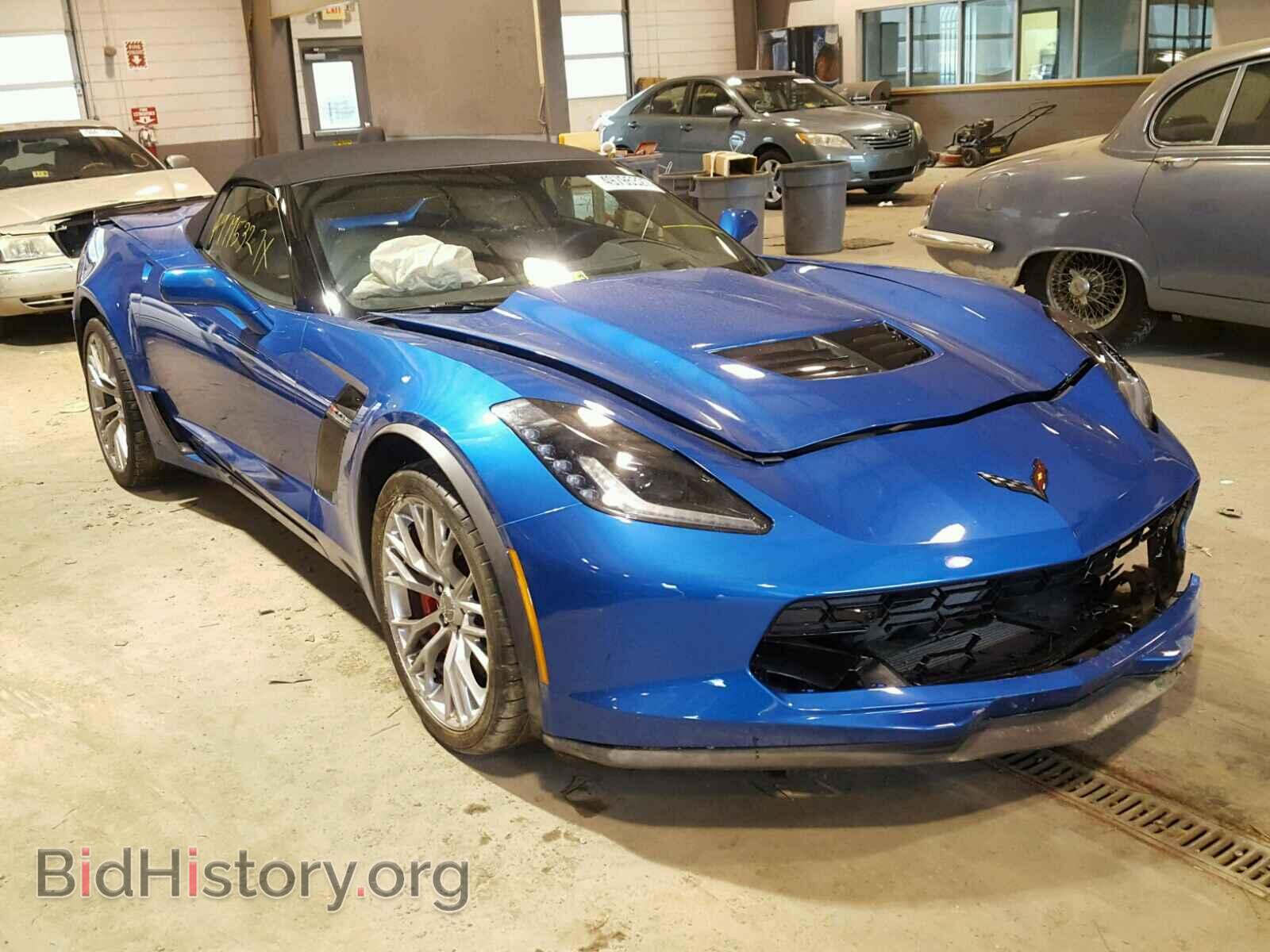 Photo 1G1YS3D68G5600378 - CHEVROLET CORVETTE 2016
