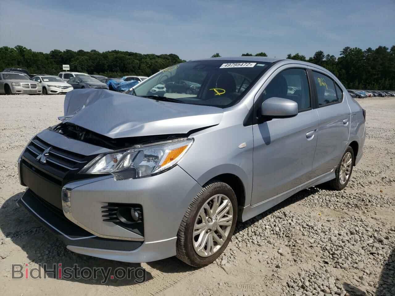 2021 MITSUBISHI MIRAGE - VIN: ML32FUFJ2MHF04111 - Фото 2