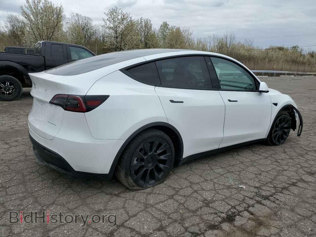 2022 TESLA MODEL Y - VIN: 7SAYGDEE6NF386980 - Фото 3
