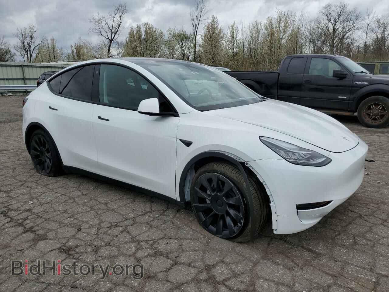 2022 TESLA MODEL Y - VIN: 7SAYGDEE6NF386980 - Фото 4