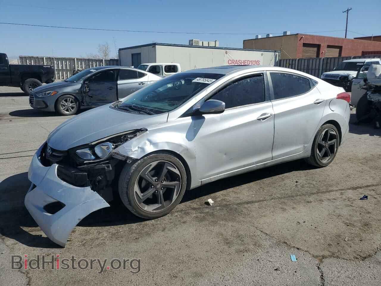 Photo KMHDH4AEXCU288288 - HYUNDAI ELANTRA 2012
