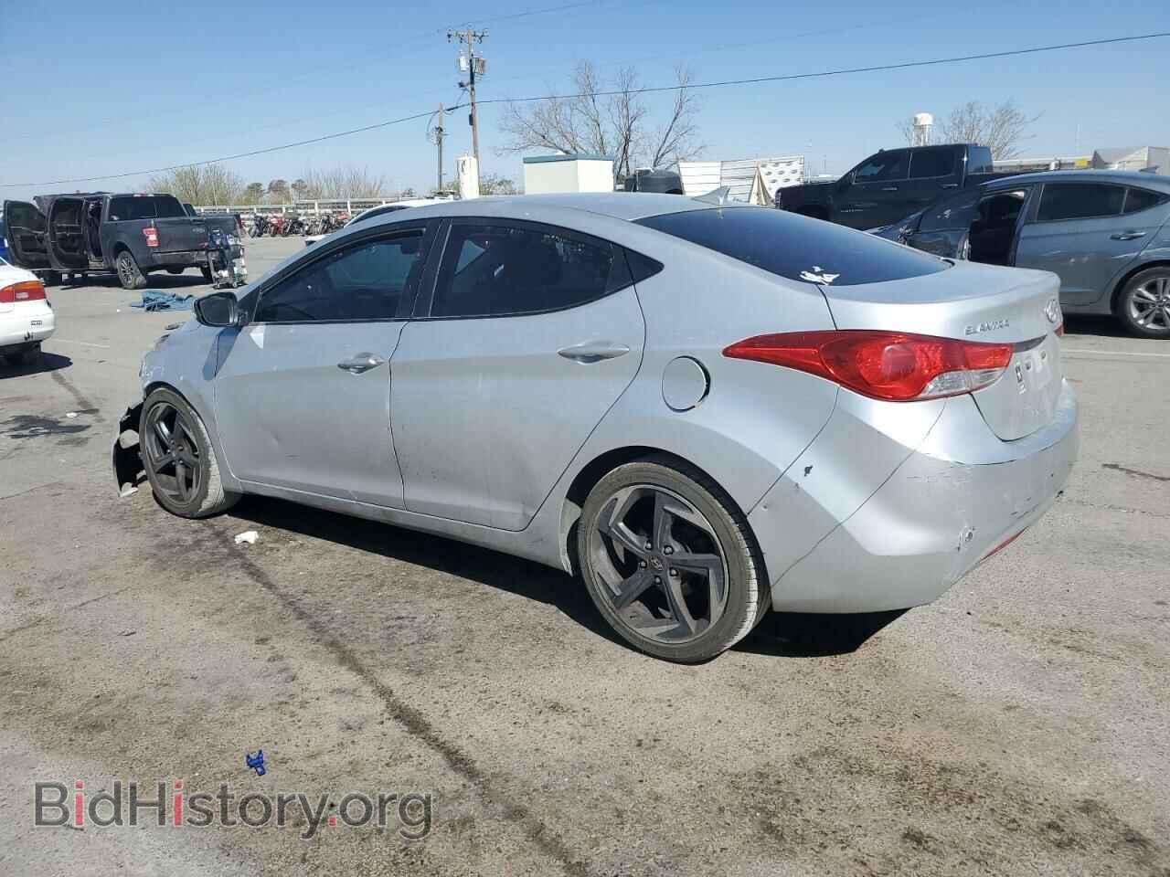 2012 HYUNDAI ELANTRA - VIN: KMHDH4AEXCU288288 - Photo 2