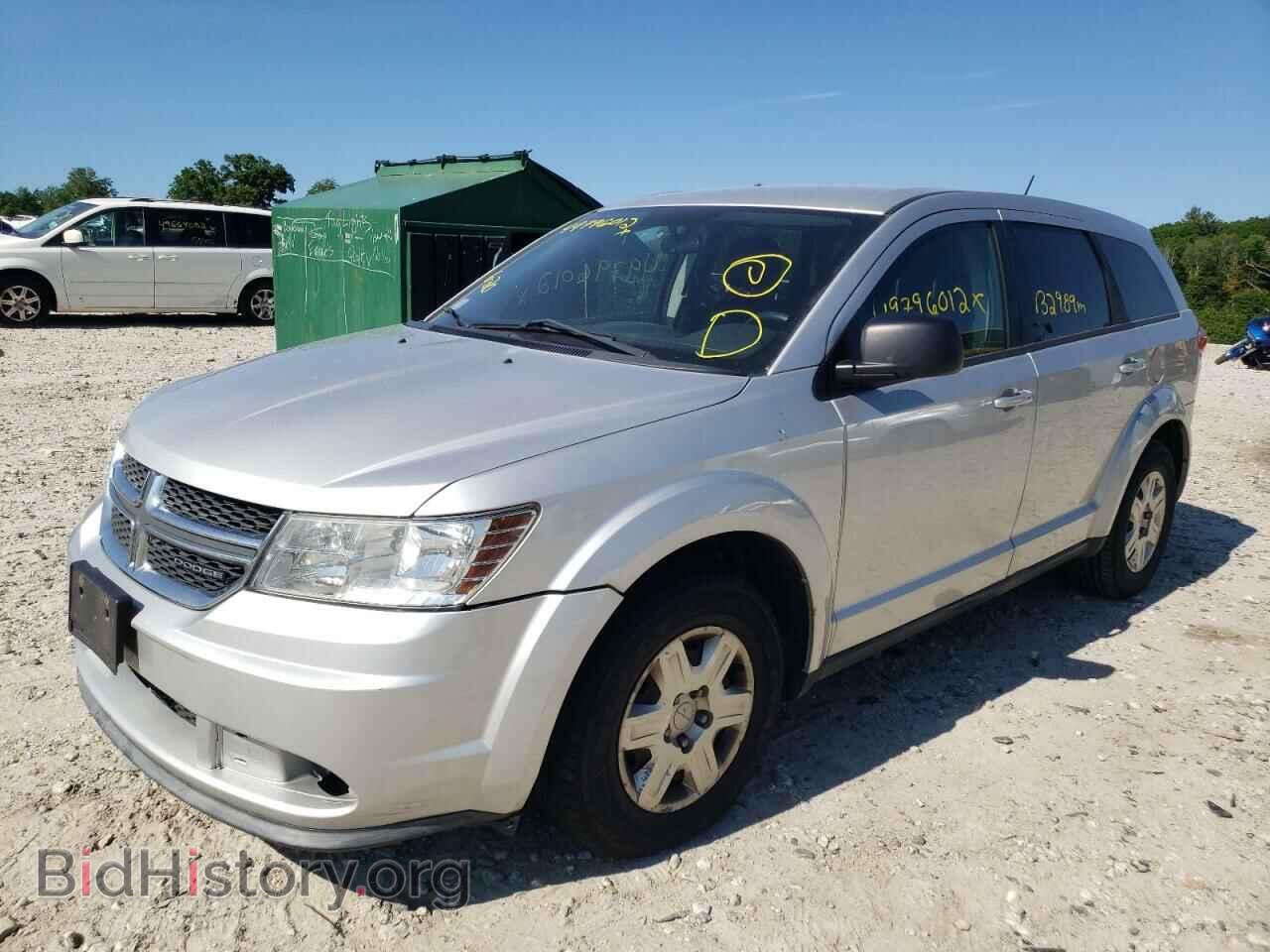 2012 DODGE JOURNEY - VIN: 3C4PDCAB7CT134287 - Фото 2