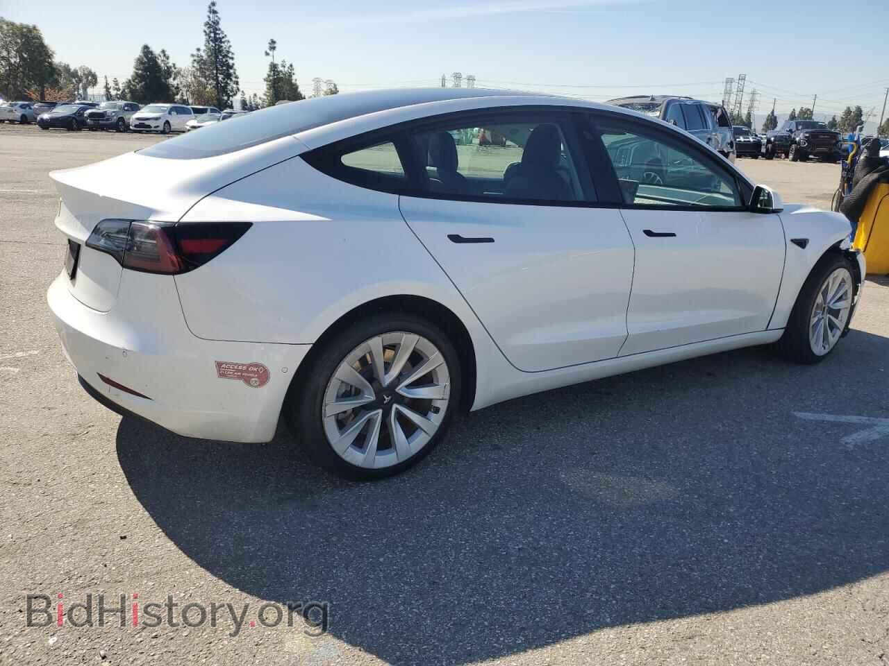 2022 TESLA MODEL 3 - VIN: 5YJ3E1EA0NF144372 - Photo 3