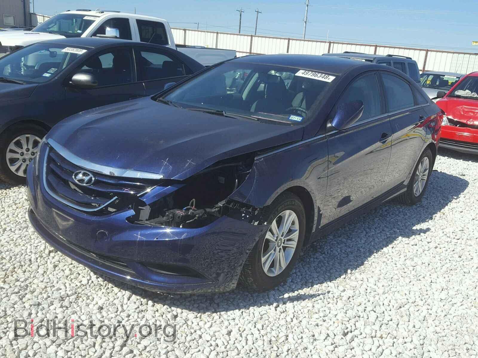 2012 HYUNDAI SONATA - VIN: 5NPEB4ACXCH434627 - Фото 2