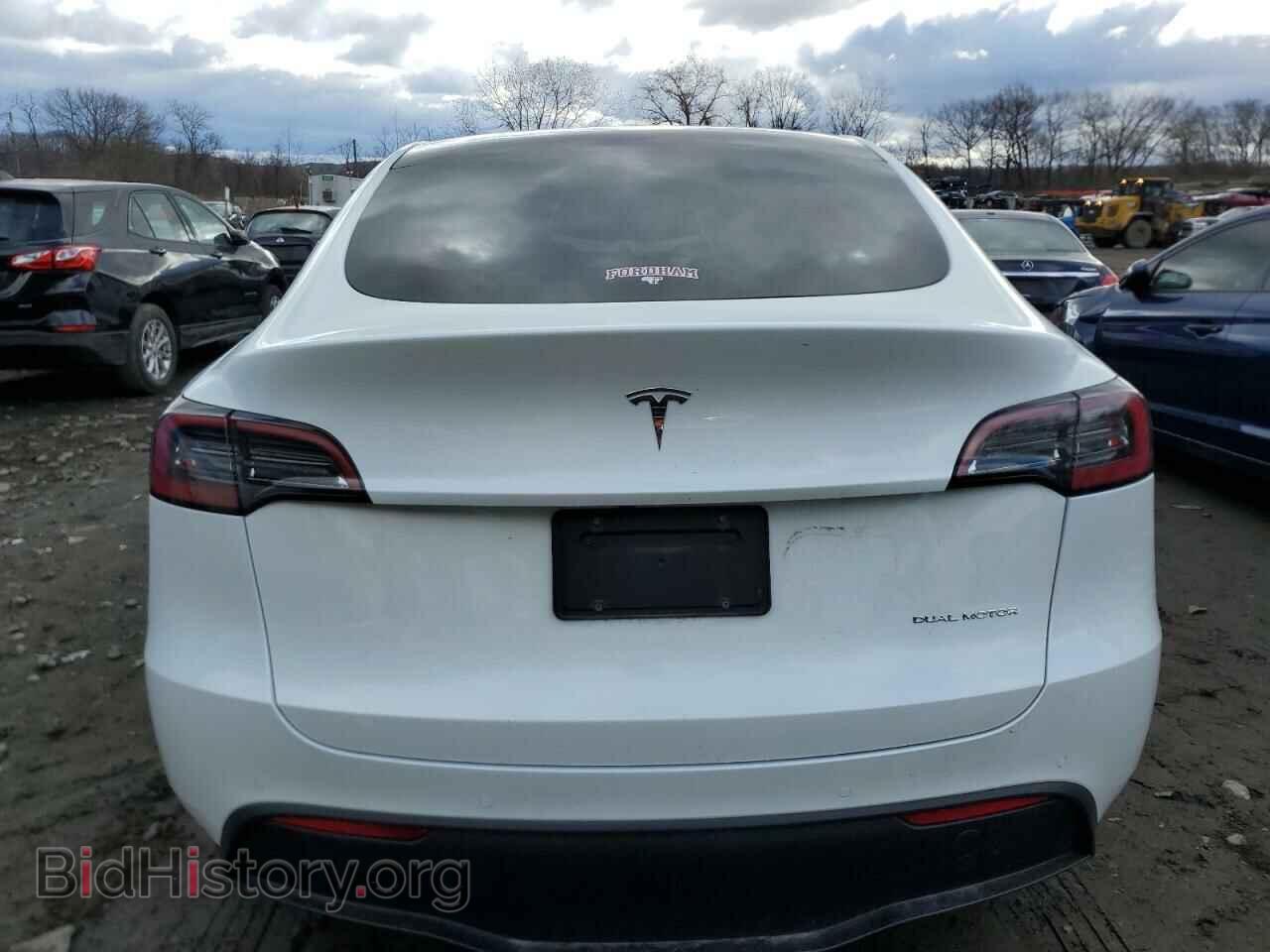 2022 TESLA MODEL Y - VIN: 7SAYGAEE0NF465785 - Фото 6