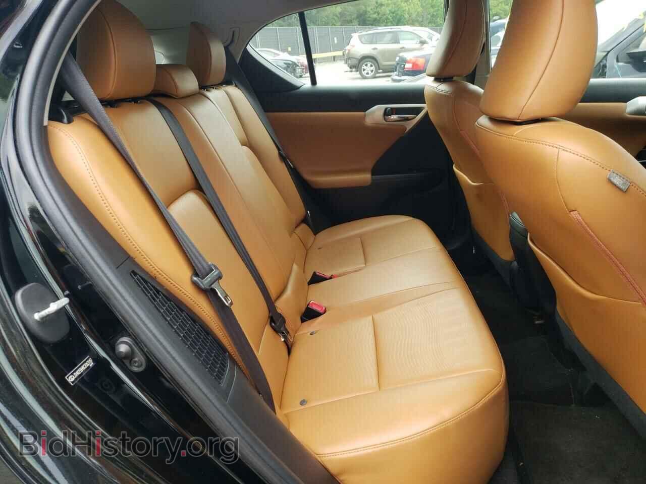 2012 LEXUS CT 200 - VIN: JTHKD5BH8C2063187 - Фото 6